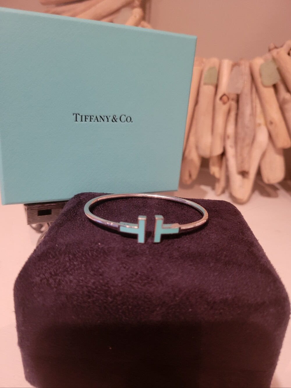 Authentic Tiffany T Wire Bracelt